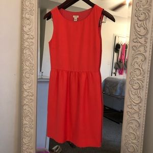 J. Crew peach dress